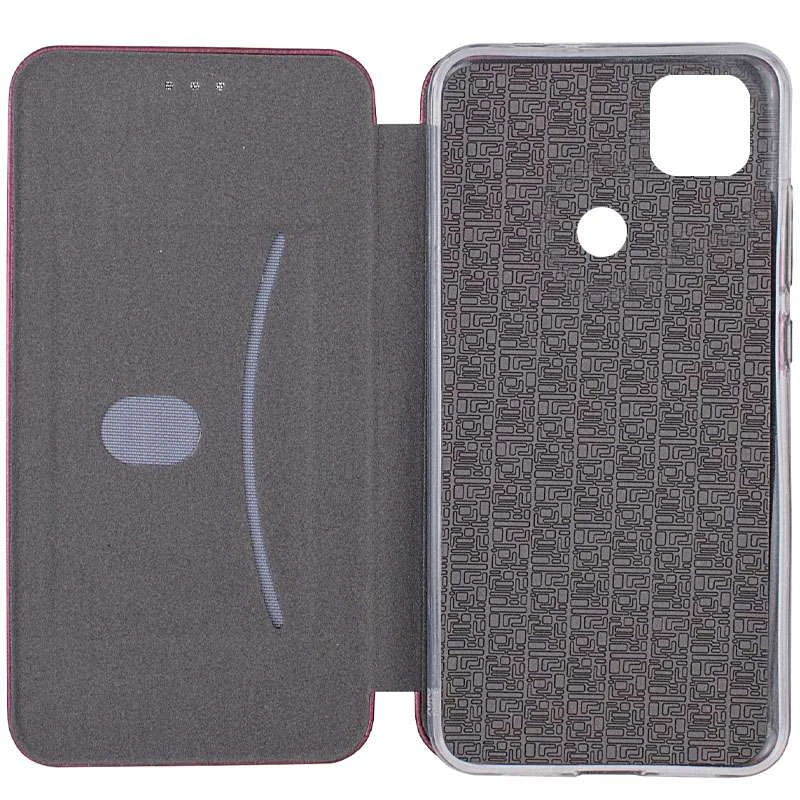 Чехол-книжка классический для Xiaomi Redmi 9C – Бордовый. Фото 3 из 3