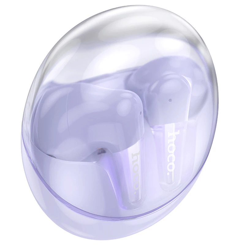 Бездротові TWS навушники Hoco EW202 Magic – Purple. Фото 2 з 3