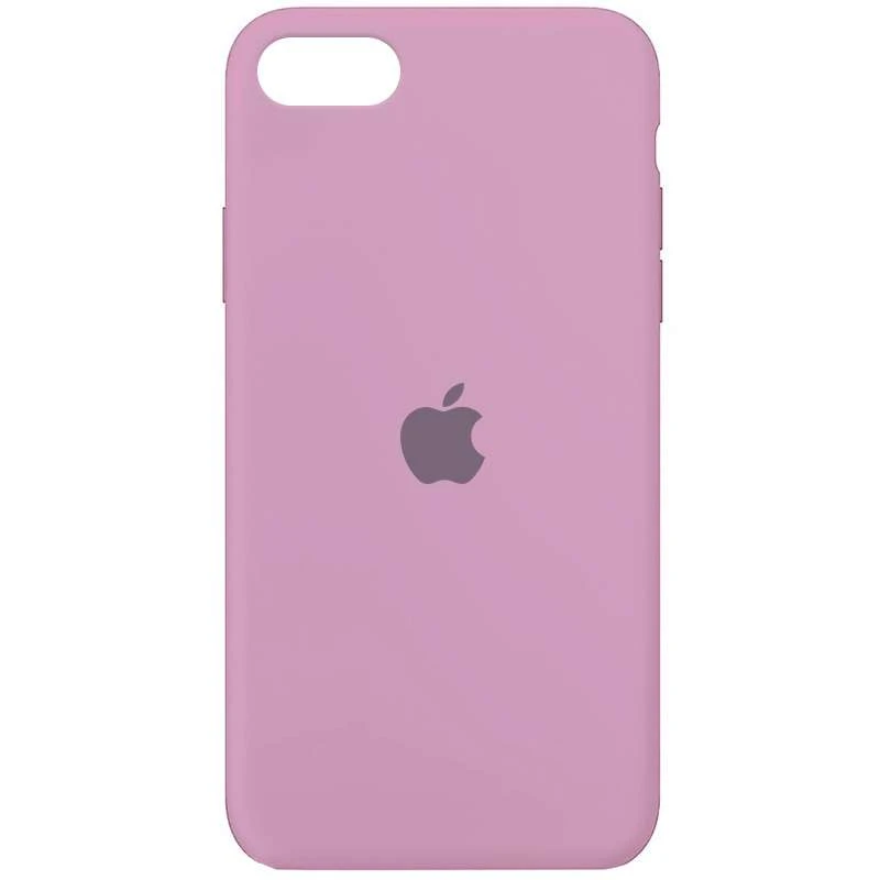 

Чехол Silicone Case с закрытым низом для Apple iPhone SE (2020) (Лиловый / Lilac Pride), Ліловий / lilac pride