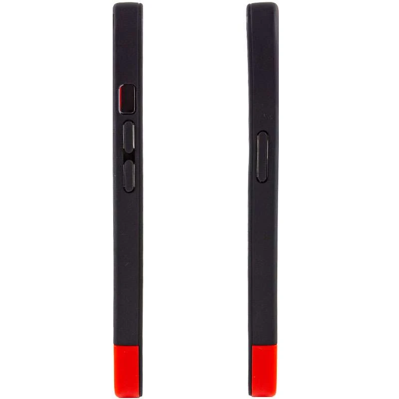 Двоколірний чохол Bichromatic на Apple iPhone X (5.8") – Black / Red. Фото 4 з 5