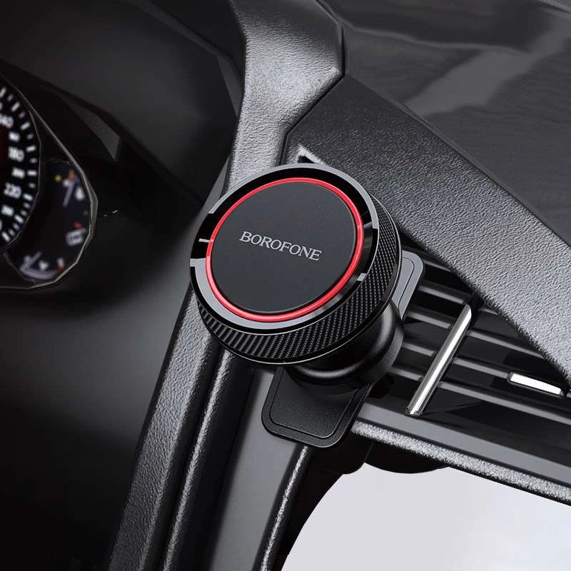Автотримач Borofone BH12 – Чорний / Червоний. Фото 8 з 8