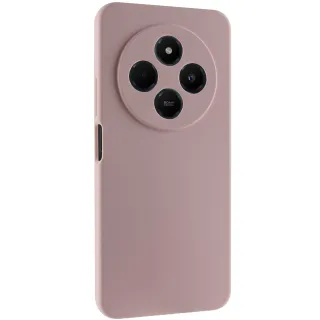 Чохол Silicone Case Lakshmi Premium із закритою камерою для Xiaomi Poco M7 — Рожевий / Pink Sand