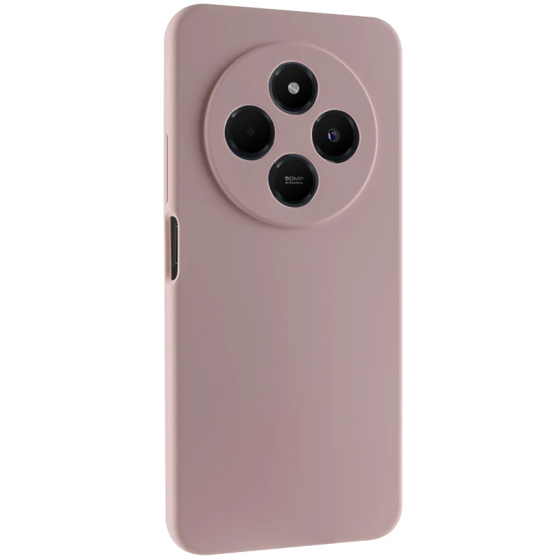 Чохол Silicone Case Lakshmi Premium із закритою камерою для Xiaomi Redmi 14C / Poco C75 – Рожевий / Pink Sand. Фото 2 з 6