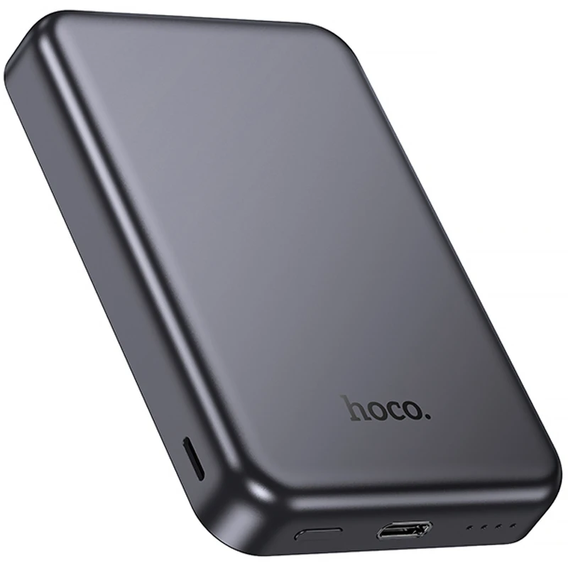 Портативний ЗП Power Bank Hoco J160 Original з БЗП 5000 mAh – Metal gray. Фото 5 з 6