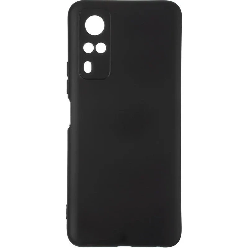 

Чорний силіконовий чохол Epik із захистом камери на Vivo Y31 (Чорний)