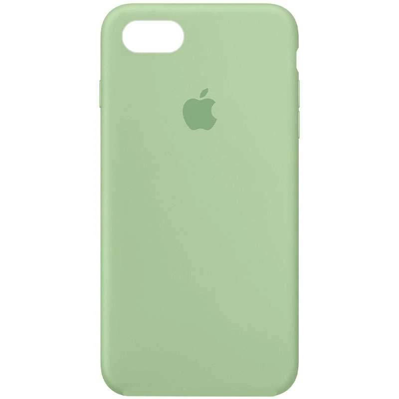 

Чехол Silicone Case с закрытым низом для Apple iPhone 7 / 8 (4.7") (Зеленый / Pistachio), Зелений / pistachio