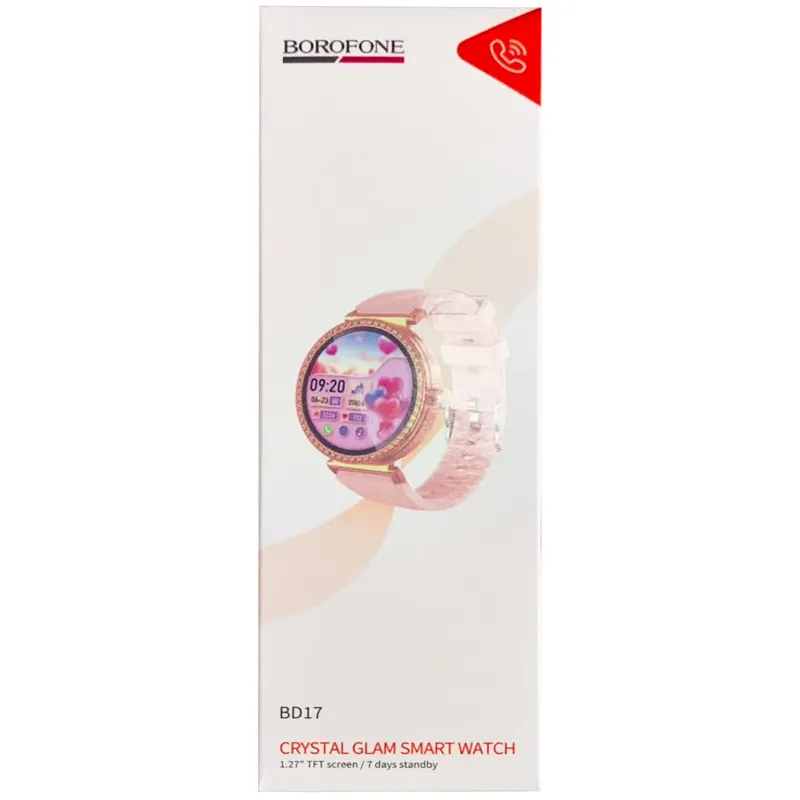 Смарт-годинник Borofone BD17 Smart sports watch (call version) – Gold. Фото 3 з 3