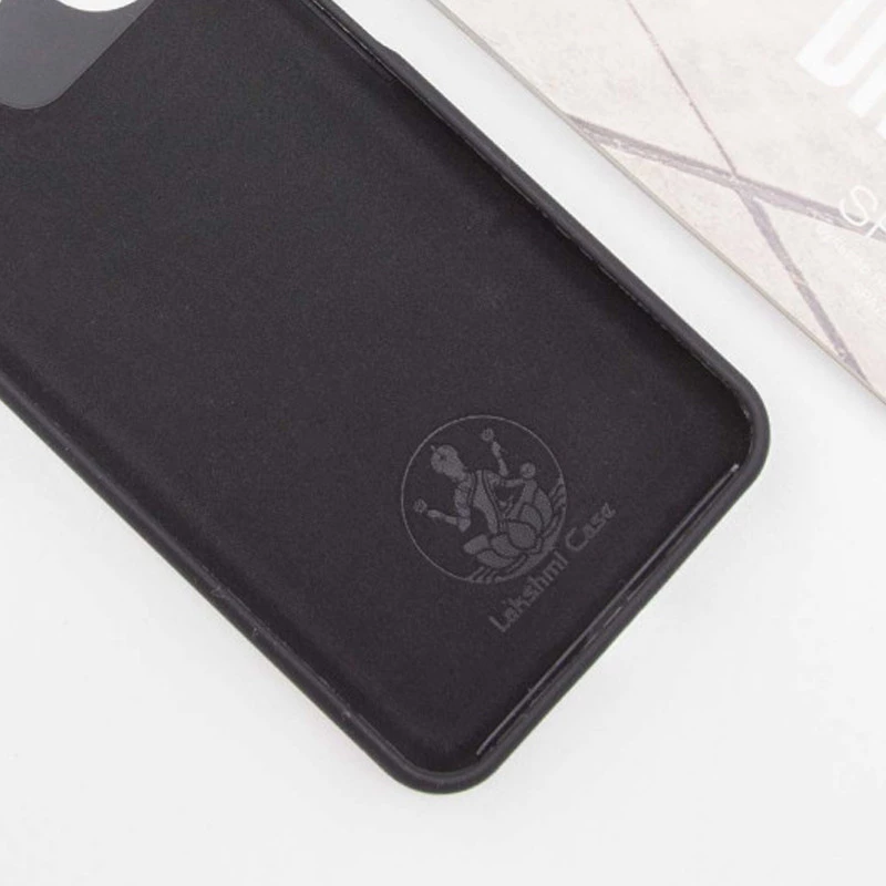 Чехол Silicone Case Lakshmi Plus с закрытой камерой для Realme Note 50 5G – Черный / Black. Фото 3 из 5