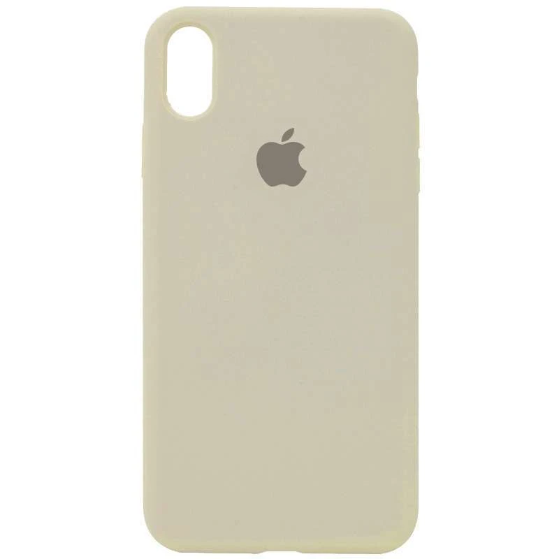 

Чохол Silicone Case з закритим низом на Apple iPhone XS Max (6.5") (Бежевый / Antigue White)