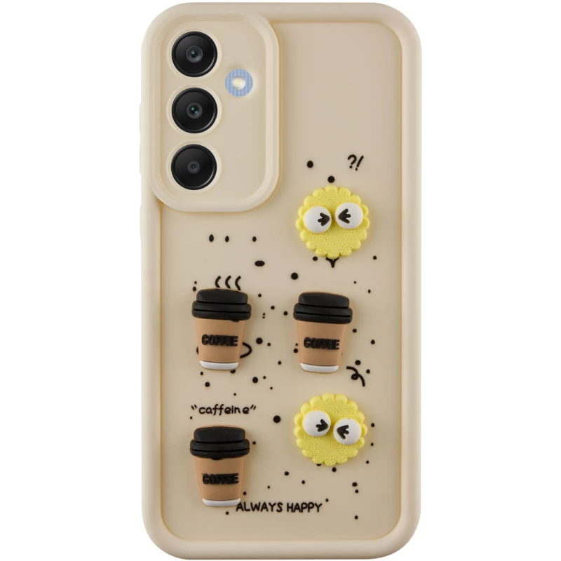 Чехол TPU Toys Case для Samsung Galaxy A35 – Sand / Always Happy. Фото 1 из 6