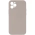 Чохол Silicone Case Square L з захистом камери на Apple iPhone 11 Pro (5.8") – Сірий / Light Grey. Фото 1 з 1