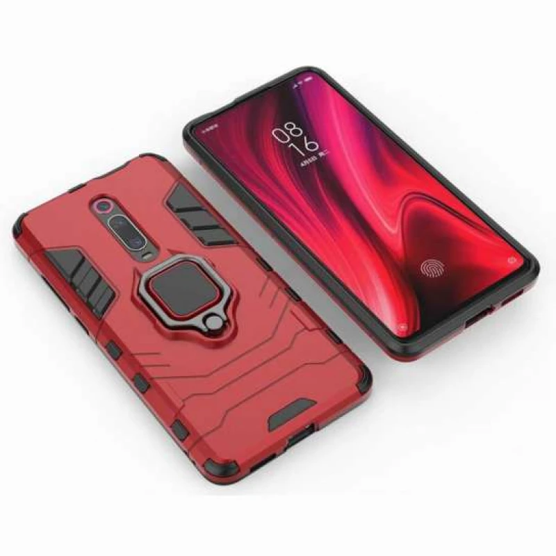 Протиударний чохол Transformer з кільцем на Xiaomi Redmi K20 / K20 Pro / Mi9T / Mi9T Pro – Червоний / Dante Red. Фото 3 з 3