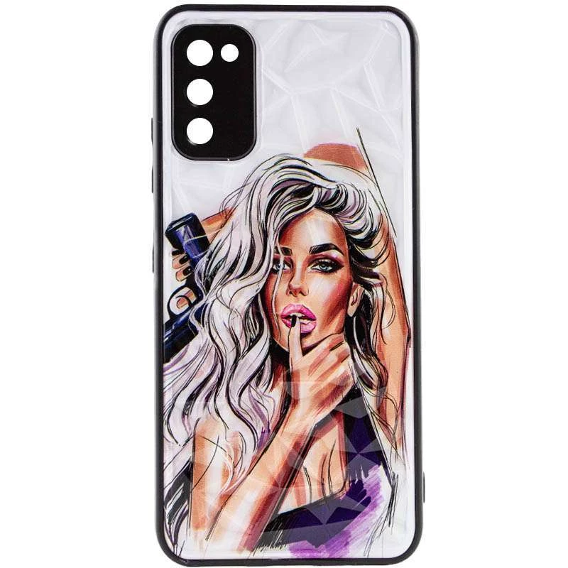 

Скляний чохол Prisma Ladies на Samsung Galaxy A03s (Purple)