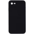 Чохол Silicone Case Square L з захистом камери на Apple iPhone 7 / 8 (4.7") – Чорний / Black. Фото 1 з 3