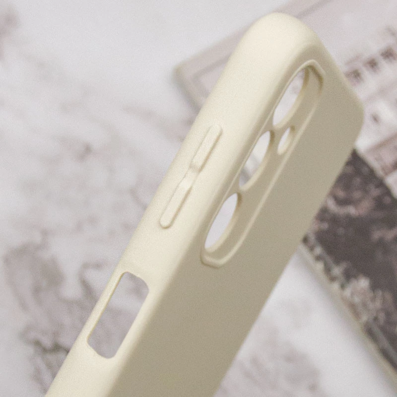 Чохол Silicone Case Lakshmi з закритою камерою на Samsung Galaxy M34 5G – Пісочний / Sand. Фото 11 з 11