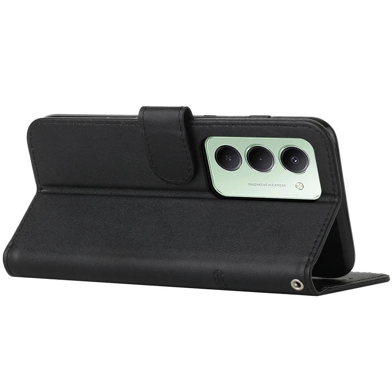 Кожаный чехол-книжка Jet Cover для Xiaomi Redmi 15 (EU) – Black. Фото 6 из 6
