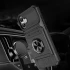 Ударопрочный чехол с магнитом и отсеком для карточек для Apple iPhone 16 – Black. Фото 4 из 12