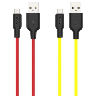 Дата кабель Hoco X21 Plus Silicone MicroUSB Cable (1m) фото 1 Дата кабель Hoco X21 Plus Silicone MicroUSB Cable (1m) фото 1 из 1