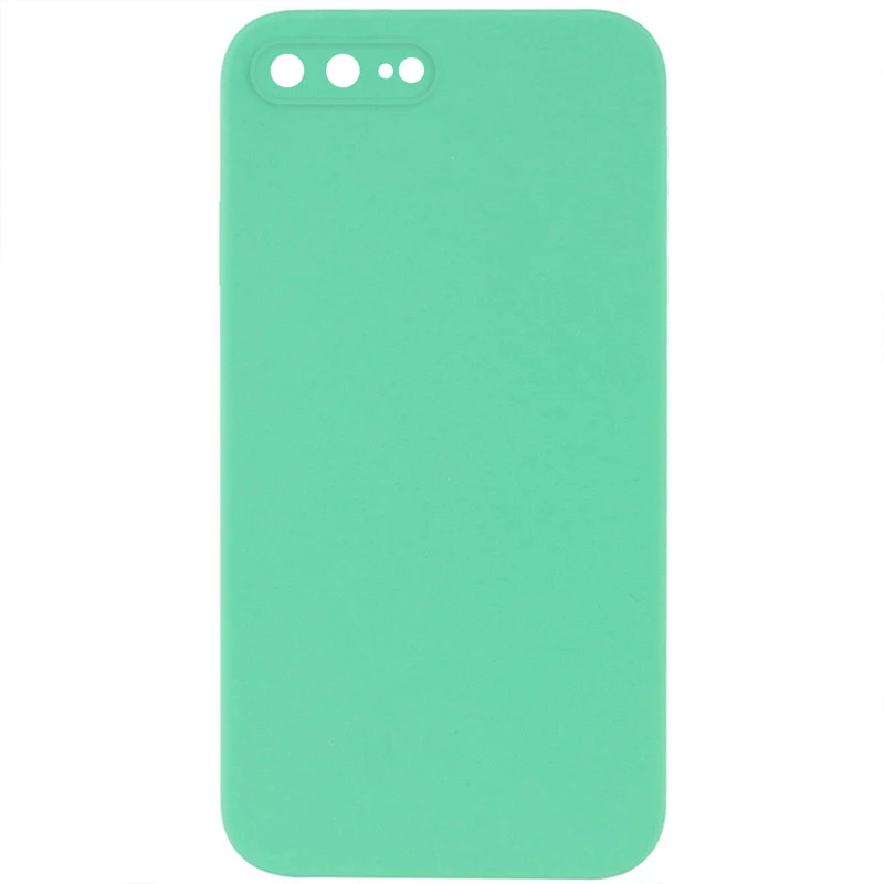 Чохол Silicone Case Square L з захистом камери на Apple iPhone 7 plus / 8 plus – Зелений / Spearmint. Фото 1 з 3