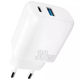 МЗП Proove Silicone Power Plus 30W (Type-C+USB) фото 1 з 5