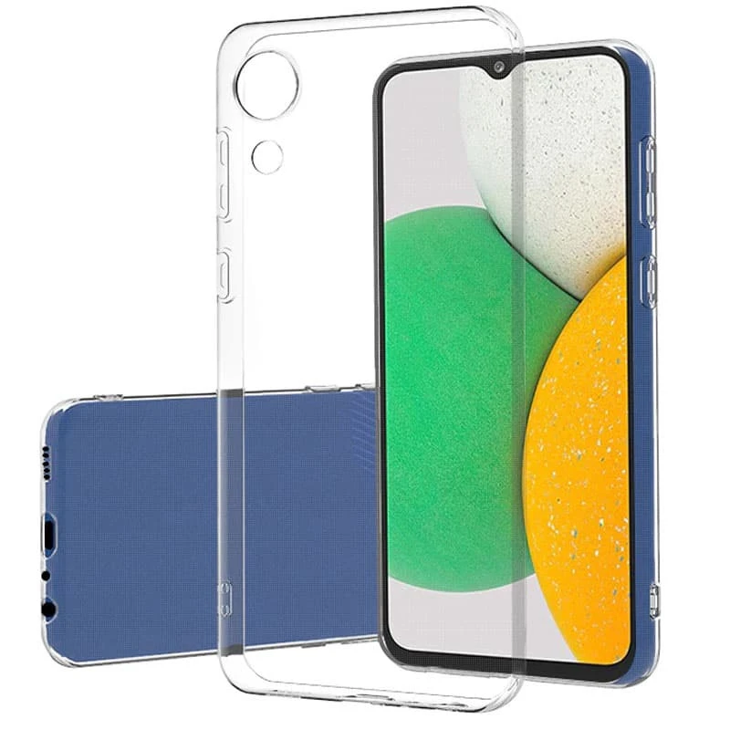 Ультратонкий силиконовый чехол 1,5 мм с защитой камеры для Samsung Galaxy A03 Core фото 1 Ультратонкий силиконовый чехол 1,5 мм с защитой камеры для Samsung Galaxy A03 Core фото 1 из 1