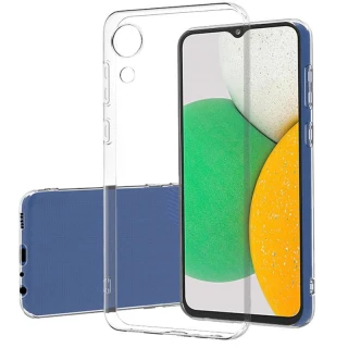 Ультратонкий силіконовий чохол 1,5 мм з захистом камери на Samsung Galaxy A03 Core фото 1 Ультратонкий силіконовий чохол 1,5 мм з захистом камери на Samsung Galaxy A03 Core фото 1 з 1