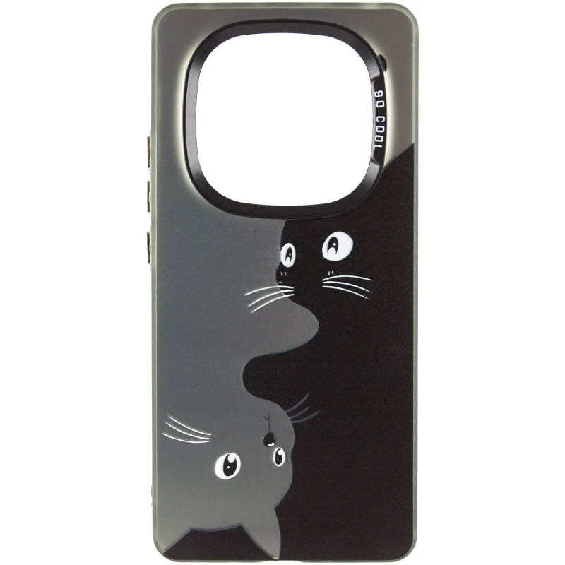 Чохол TPU+PC Street Art для Xiaomi Redmi 14C / Poco C75 – Cats. Фото 3 з 6