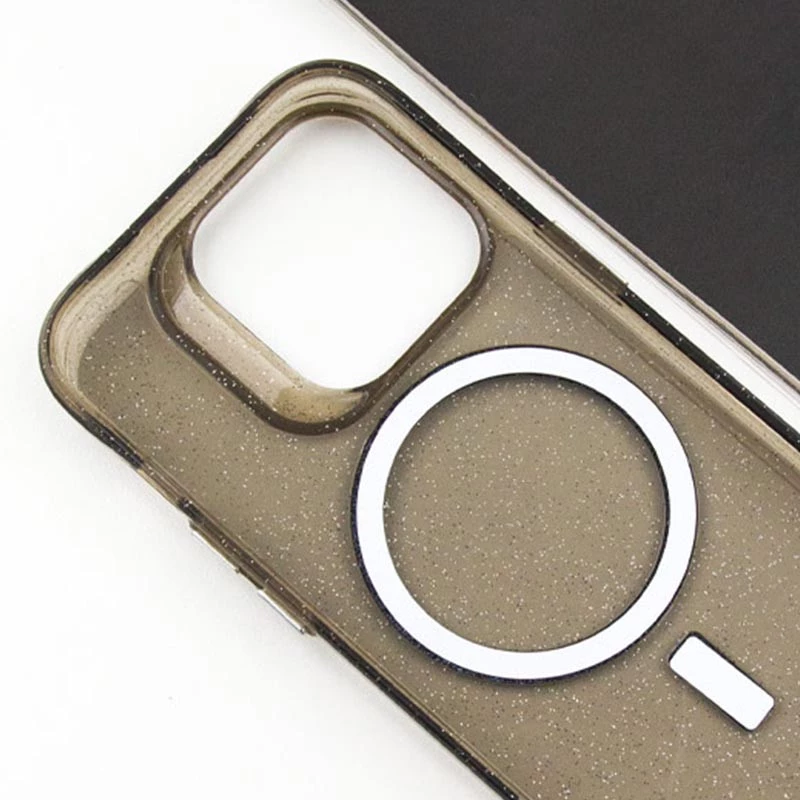 Зоряний чохол з MagSafe на Apple iPhone 14 Pro (6.1") – Black. Фото 12 з 12