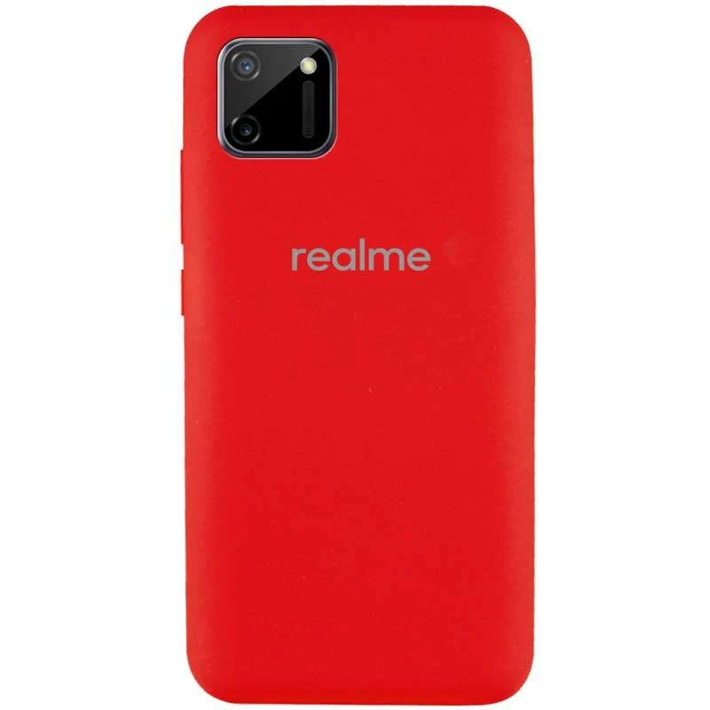 

Чохол Silicone Case з закритим низом на Realme C11 (Червоний / Red)