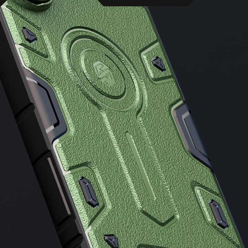 TPU+PC чехол Nillkin CamShield Armor Prop для Samsung Galaxy S25 Ultra – Dark Green. Фото 5 из 5