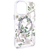 TPU+PC чехол Clear Garden with MagSafe для Apple iPhone 17e (6.1") – White Gardenia. Фото 1 из 1