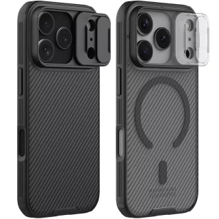 Пластикова накладка Nillkin Pro зі шторкою для камери та магнітом на Apple iPhone 17 Pro Max (6.9")