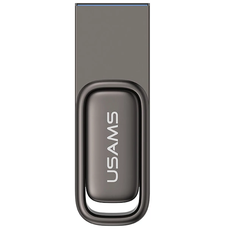 Флеш накопичувач USAMS US-ZB339 USB3.0 Zinc Alloy Flash Drive 256Gb – Tarnish. Фото 2 з 7