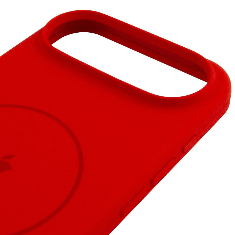 Чохол Silicone Case Full Protective (AA) V2 with MagSafe для Apple iPhone 17 Air (6.5") – Червоний / Red. Фото 8 з 11