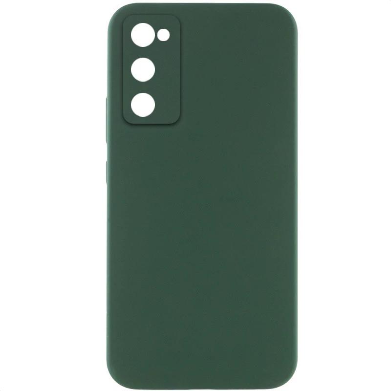 Чохол Silicone Case Lakshmi Premium з закритою камерою на Samsung Galaxy S20 FE – Зелений / Cyprus Green. Фото 2 з 5