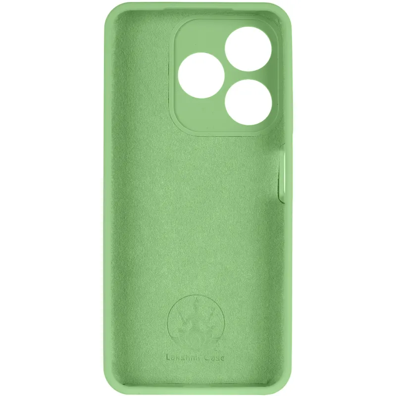 Чохол Silicone Case Lakshmi Premium із закритою камерою для TECNO Spark 10 – М'ятний / Mint. Фото 6 з 8