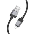 Дата кабель Hoco X110 Honorific USB to Lightning 2.4A (1m) – Black. Фото 3 з 5