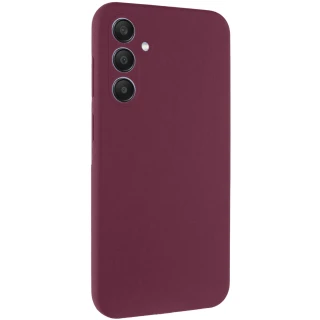 Чохол Silicone Case Lakshmi Premium із закритою камерою для Samsung Galaxy A56 5G — Бордовий / Plum