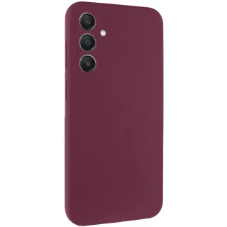 Чехол Silicone Case Lakshmi Premium з закритою камерою на Samsung Galaxy S26 FE — Бордовый / Plum