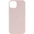 Чехол Silicone case (AAA) with Magsafe and Animation для Apple iPhone 13 (6.1") – Розовый / Chalk Pink. Фото 2 из 7