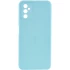 Кольоровий силіконовий чохол із захистом камери на Samsung Galaxy A24 4G – Бірюзовий / Turquoise. Фото 1 з 8