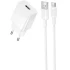 СЗУ Borofone BAS71A Source 10.5W (1USB-A) + кабель USB to Type-C – White. Фото 1 из 4
