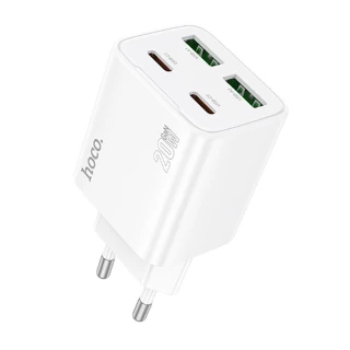 СЗУ Hoco N55 Fundador PD20W four-port (2USB-A/2C) фото 1 из 4