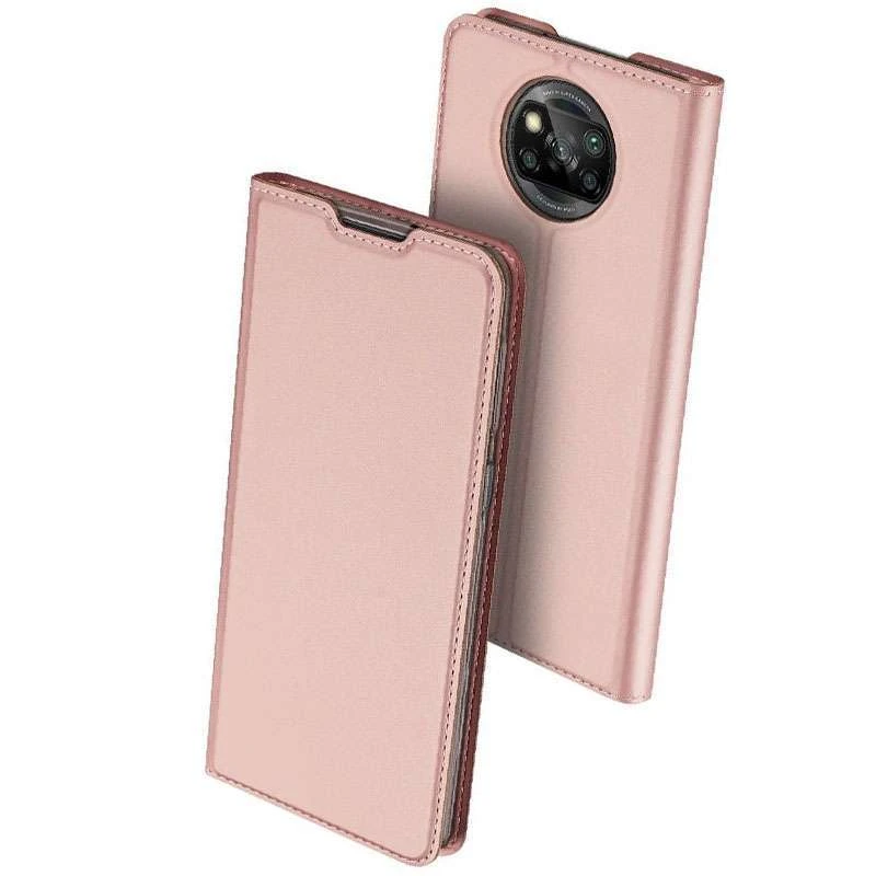 

Чохол-книжка Dux Ducis на Xiaomi Poco X3 NFC / Poco X3 Pro (Rose Gold)