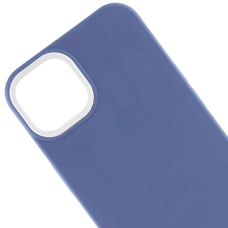 Двоколірний чохол Bichromatic на Apple iPhone 12 (6.1") – Blue / White. Фото 2 з 5