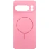 Чохол Silicone Cover Lakshmi Full Camera (AA) with Magnetic Fit для Google Pixel 9 Pro XL – Рожевий / Light pink. Фото 1 з 4