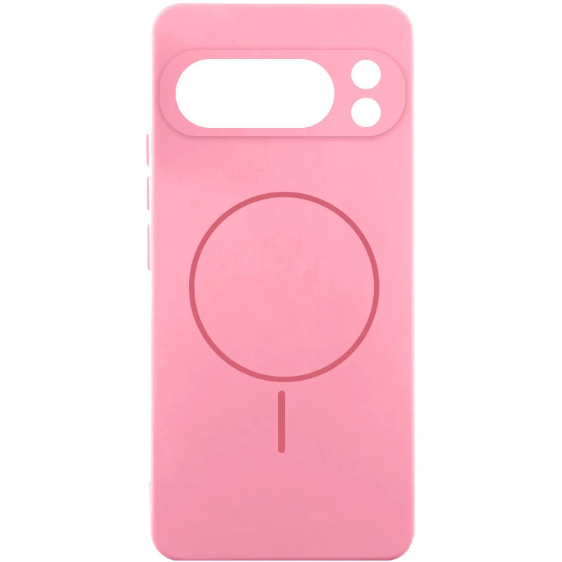Силіконовий чохол Lakshmi MagFit з захистом камери для Google Pixel 9 Pro XL – Рожевий / Light pink. Фото 1 з 4