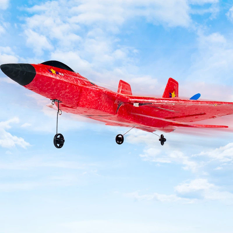 Літак на радіокеруванні SCHE HW32 F22 Fighter – Red. Фото 3 з 5