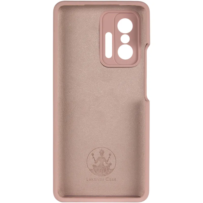 Чохол Silicone Case Lakshmi Premium із закритою камерою для Xiaomi 11T / 11T Pro – Рожевий / Pink Sand. Фото 4 з 6