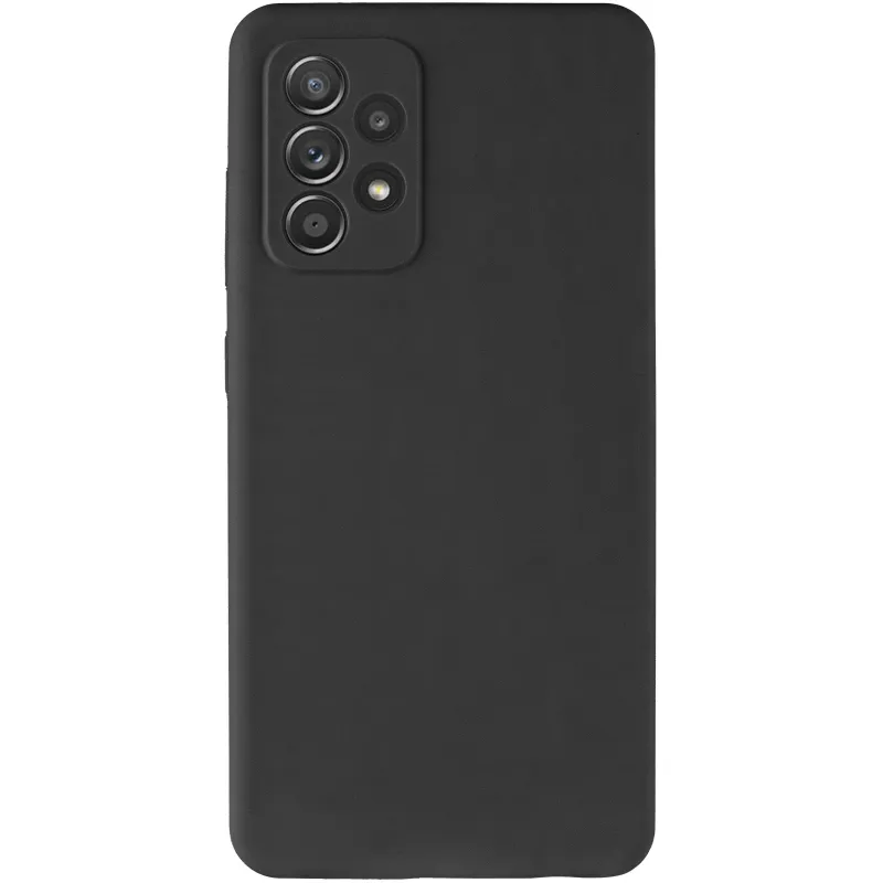 Чехол Silicone Case Lakshmi Premium з закритою камерою на Samsung Galaxy A52 4G / A52 5G – Черный / Black. Фото 5 из 16